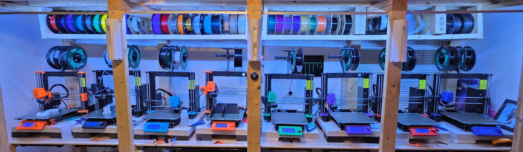3D print farm
